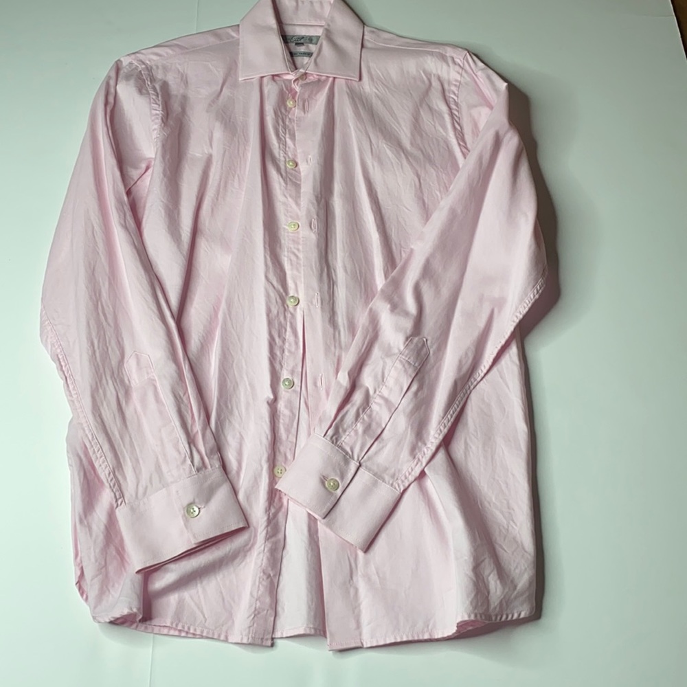 Austin Reed Cut, 15 R Pink Dress Shirt